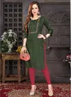 Curly By Rung Rayon Designer Kurtis Catalog